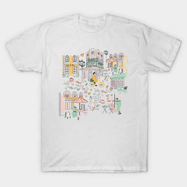 Discover Street de Love- Love is in the Air - Paris - T-Shirt