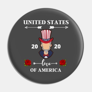 UNITED STATES OF AMERICA Pin