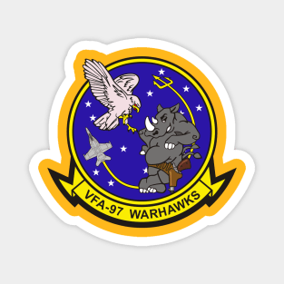 F/A18 Rhino - VFA97 Warhawks Magnet