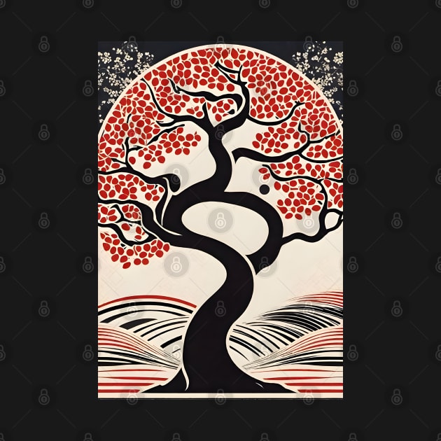 cherry tree twist by Tree Tees