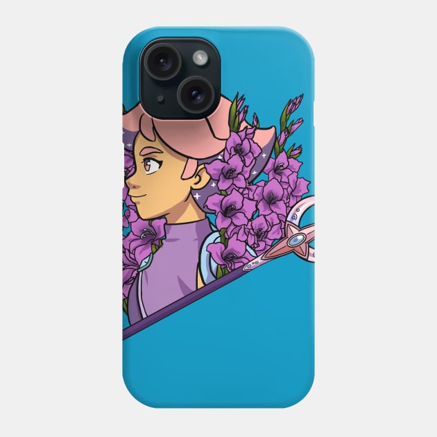 Gladiolus Glimmer Phone Case by NightGlimmer