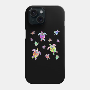 RAINBOW Turtles Phone Case