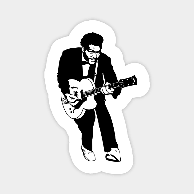 Chuck Berry Magnet by Woah_Jonny