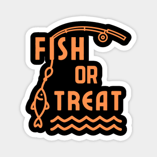 Fish Or Treat!! Magnet