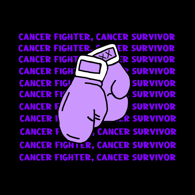 Purple Cancer Fighter, Cancer Survivor by imphavok