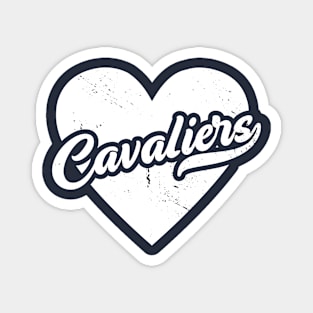 Vintage Cavaliers School Spirit // High School Football Mascot // Go Cavaliers Magnet