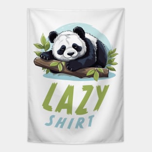 This Is My Lazy Shirt - Lazy Cute Panda - Funny Tapestry