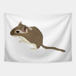 Cute brown gerbil Tapestry