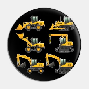 Urban Excavator Expedition Tee Triumph for Construction Machinery Admirers Pin