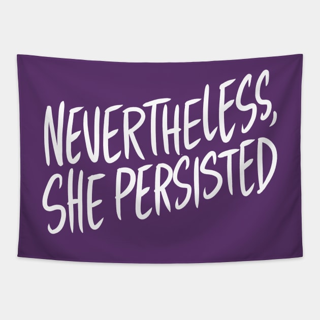 Nevertheless, She Persisted Tapestry by Adamtots