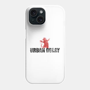 Grunge Urban Decay Contemporary Gangster Rat Design Phone Case