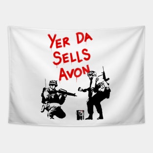 Yer Da Sells Avon Tapestry