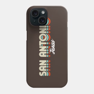 Retro San Antonio Texas Phone Case