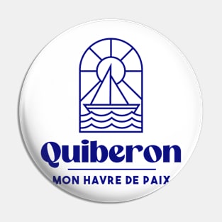 Quiberon my haven of peace - Brittany Morbihan 56 Sea Holidays Beach Pin