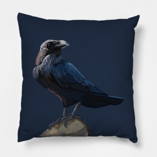 Raven Pillow