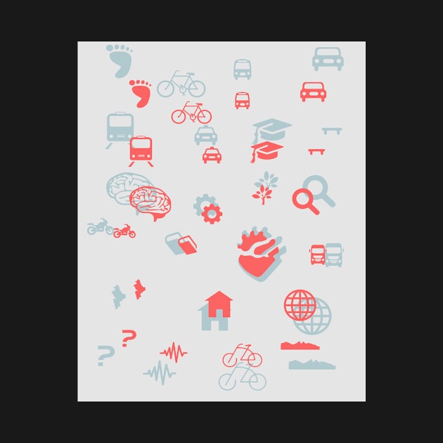 Urban mobility icons illustration by bernardojbp