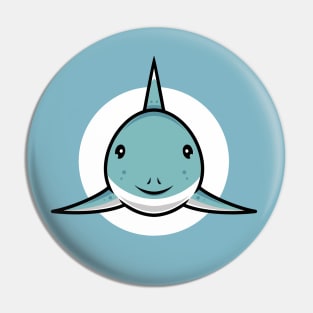 Cute shark Pin