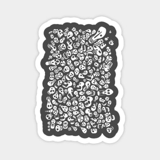 Silly Skulls Magnet