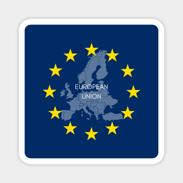 European Union Magnet by Laradona