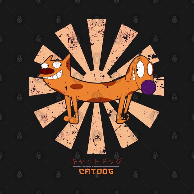 Catdog Retro Japanese by box2boxxi