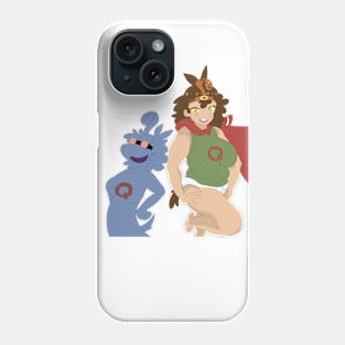 Groundhog-Chan's Halloween Costume Phone Case