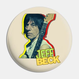 Jeff Beck // Vintage Style Pin