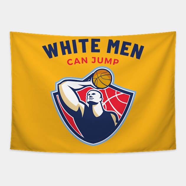 white men can jump Tapestry by Pop on Elegance