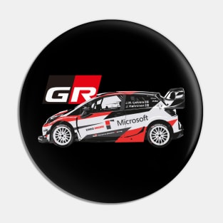 Toyota Yaris GR WRC Car Pin