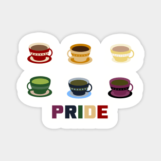 Teacup Pride Magnet