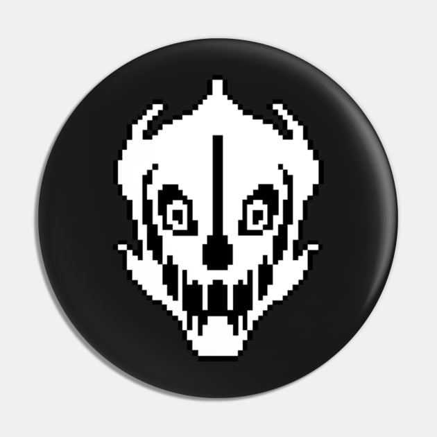 Gaster blaster - Undertale Pin by tylwerrt