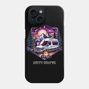 Happy camper sprinter van Phone Case