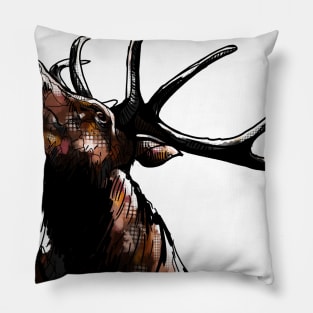 Stag Deer Pillow