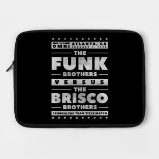 The Funks vs The Briscos Laptop Case
