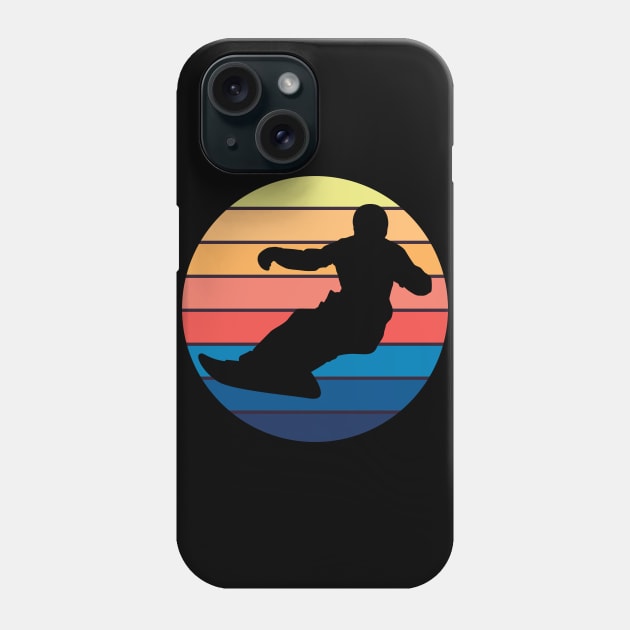 Snowboarding Phone Case by Magic Arts