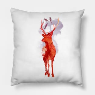 Useless deer Pillow