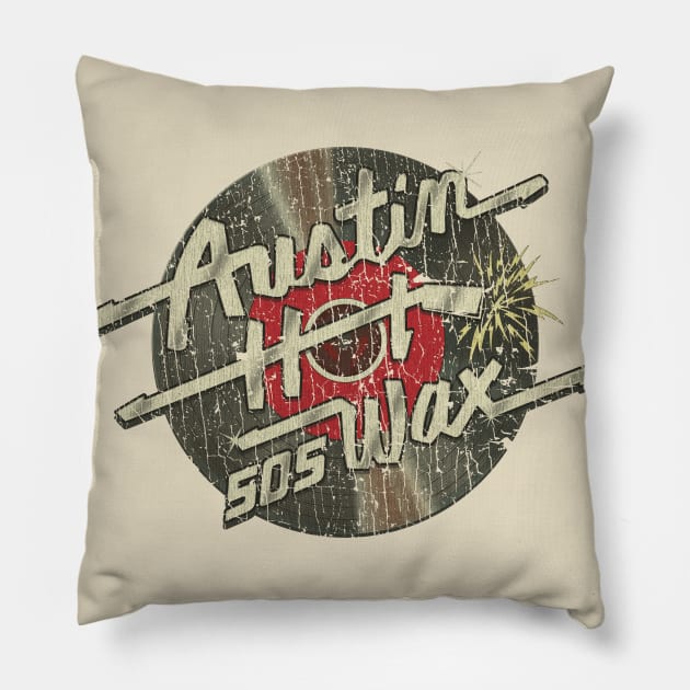 Austin Hot Wax 505 Radio 2007 Pillow by JCD666