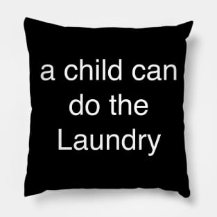 a child can do the Laundry Pillow