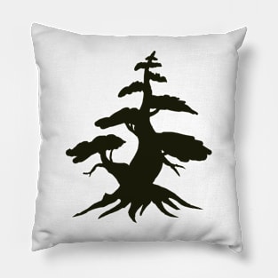 Bonsai Graphic Pillow