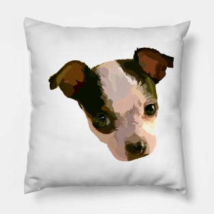 Cute Puppy Face Pillow