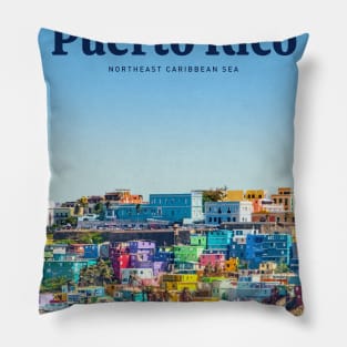 Visit Puerto Rico Pillow