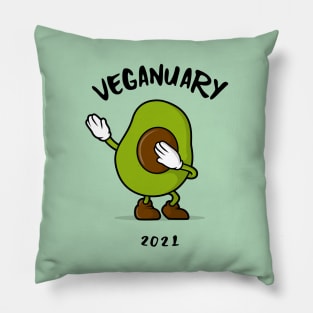 Veganuary 2021 Pillow