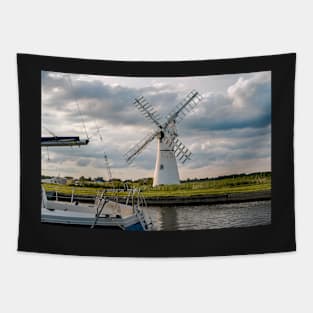 Thurne Mill at Thurne Mouth in the Norfolk Broads Tapestry