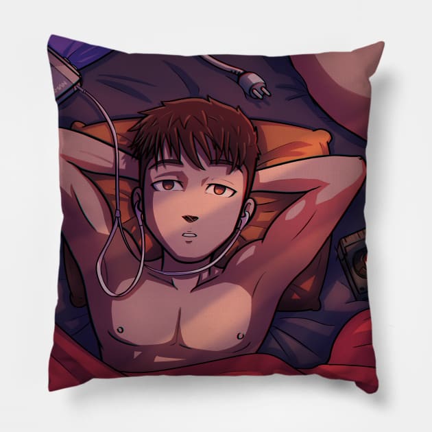 Plug 90's Pillow by AkaOni 