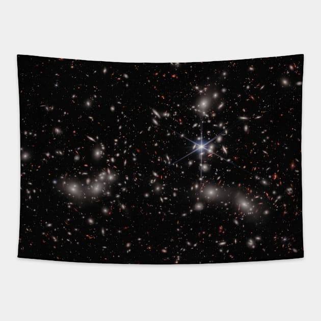 NASA’s James Webb Space Telescope Pandora's Cluster NIRCam Image Tapestry by Brasilia Catholic