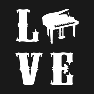 Love Piano T-Shirt