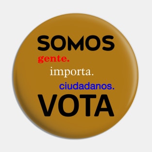 Vota 2020! Pin