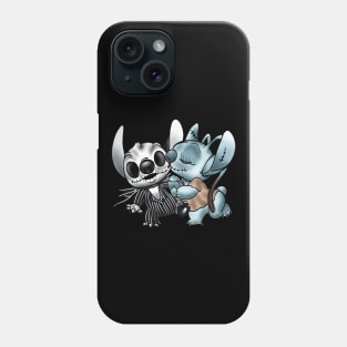 Stitch & Angel Nightmare Before Xmas Phone Case