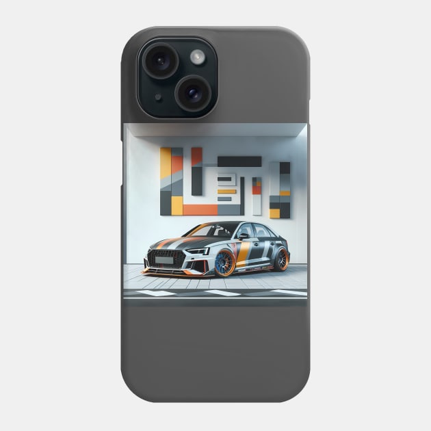 audi rs4 Phone Case by TaevasDesign