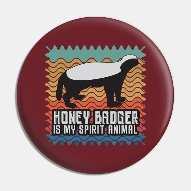 honey badger spirit animal Pin by Mako Design 