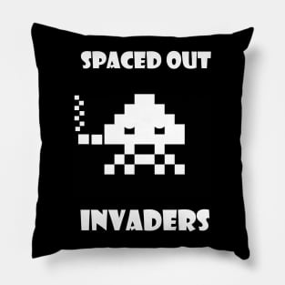 Space Invaders spaced out jfh copyrighted 2018 Pillow